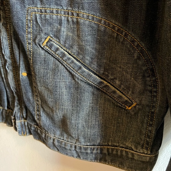 JOHN VARVATOS BEATLES FULL DUAL ZIP POCCKETS DENIM CONVERSE JACKET - Size: XL - Picture 5 of 14